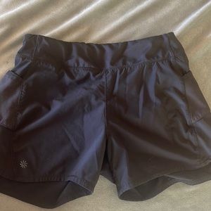 Athleta girls record breaker 3”shorts xl 14